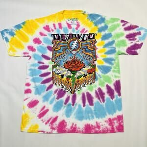 Dead And Company Las Vegas Sphere Opening Night Shirt XL Tie Dye Liquid Blue